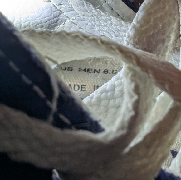 Vans Vintage Blue Checkered High Top Sneakers - Picture 5 of 5